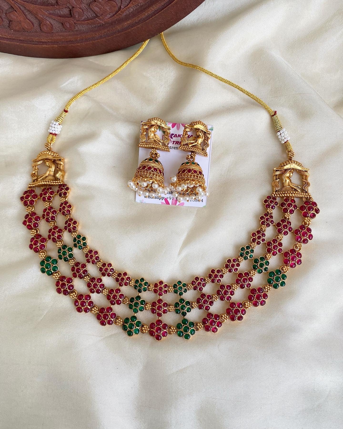 Bride kemp necklace Aksha Trends