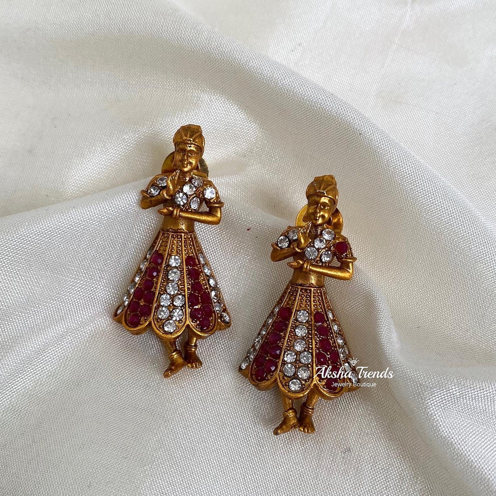 Muttabomma jhumka -Ruby Aksha Trends 