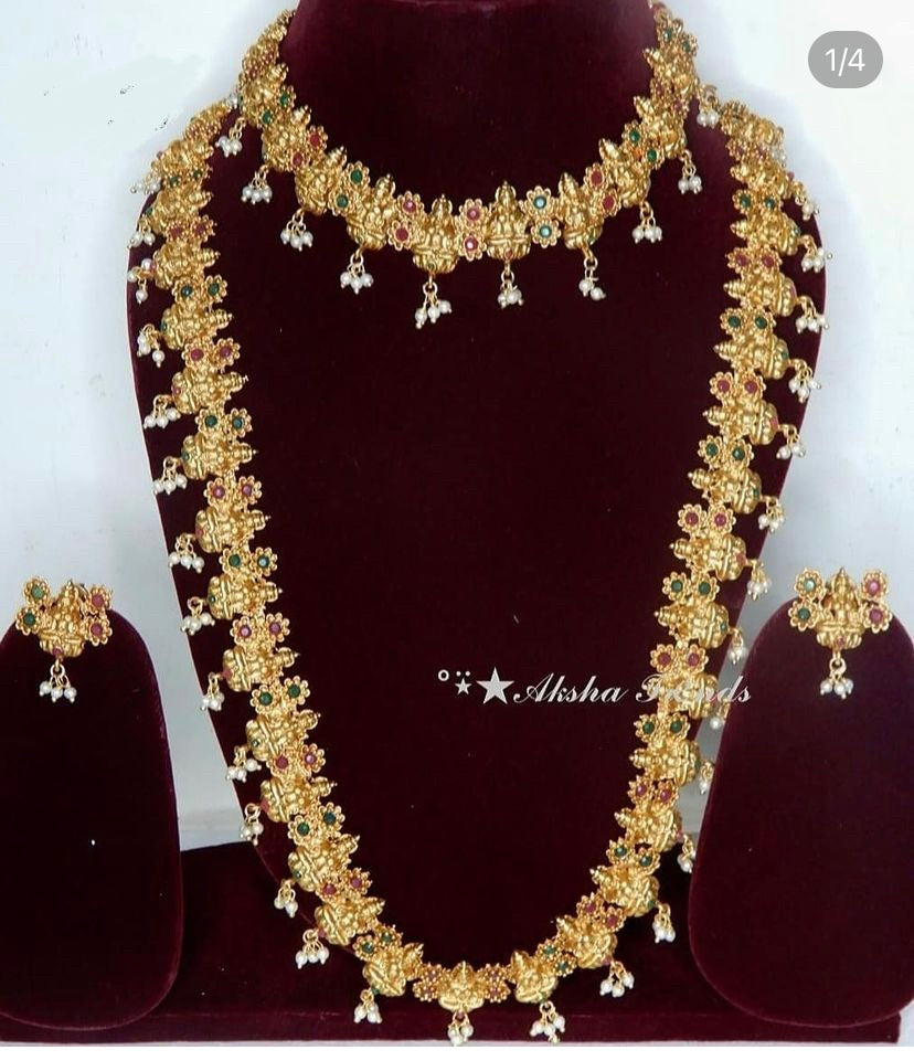 Lakshmi combo jewellery Aksha Trends 